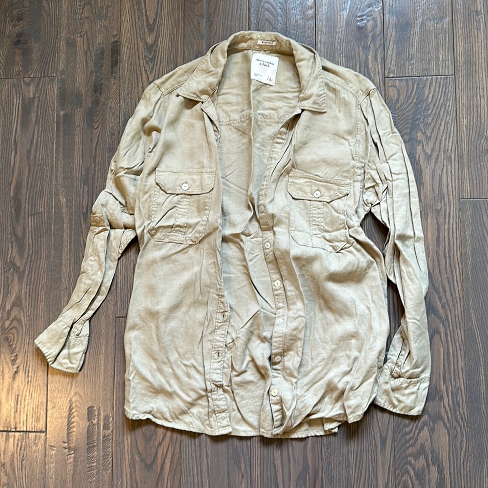 Abercrombie Boyfriend Button Up